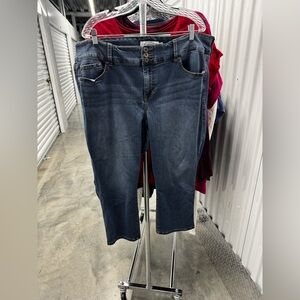 Torrid | Crop Jeggings in Medium Wash | size 24